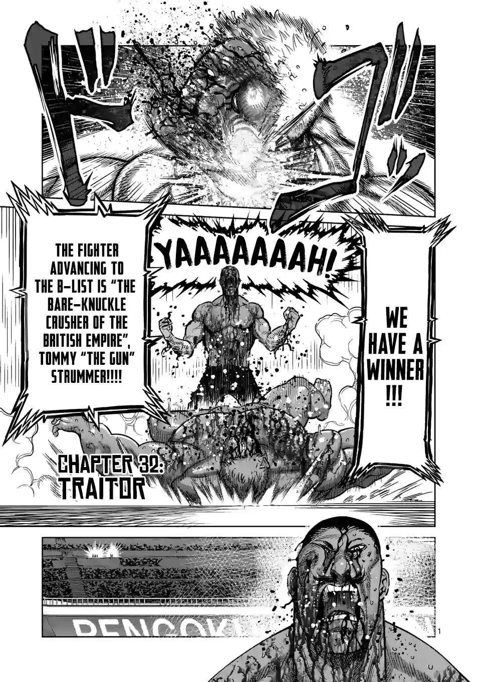 Kengan Omeg Chapter 32 page 1