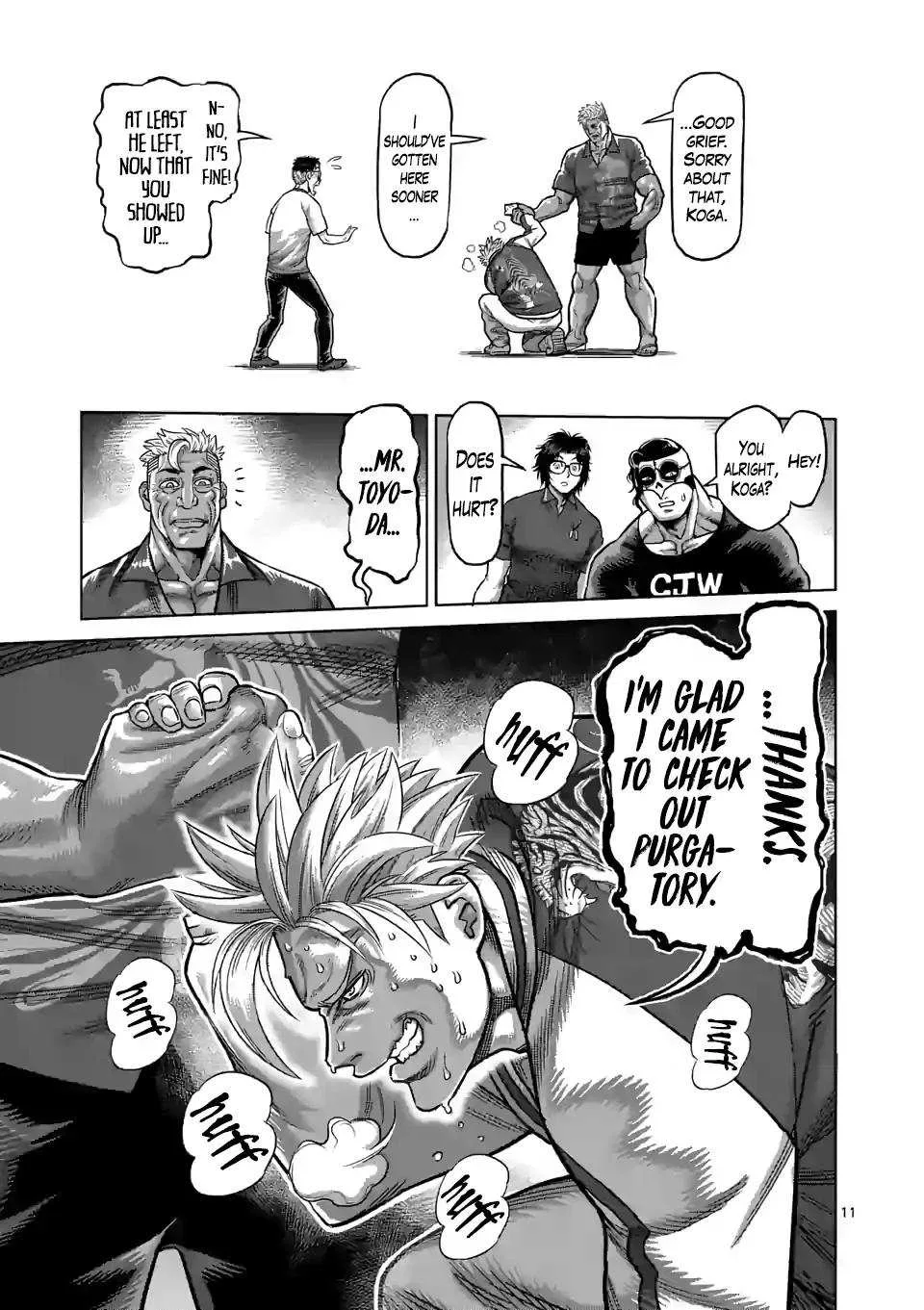 Kengan Omeg Chapter 32 page 11