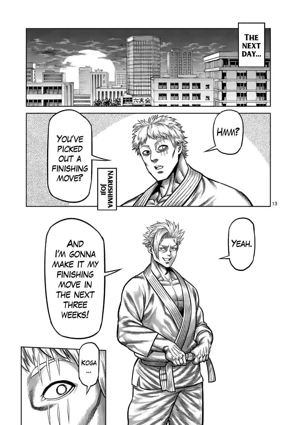 Kengan Omeg Chapter 32 page 13