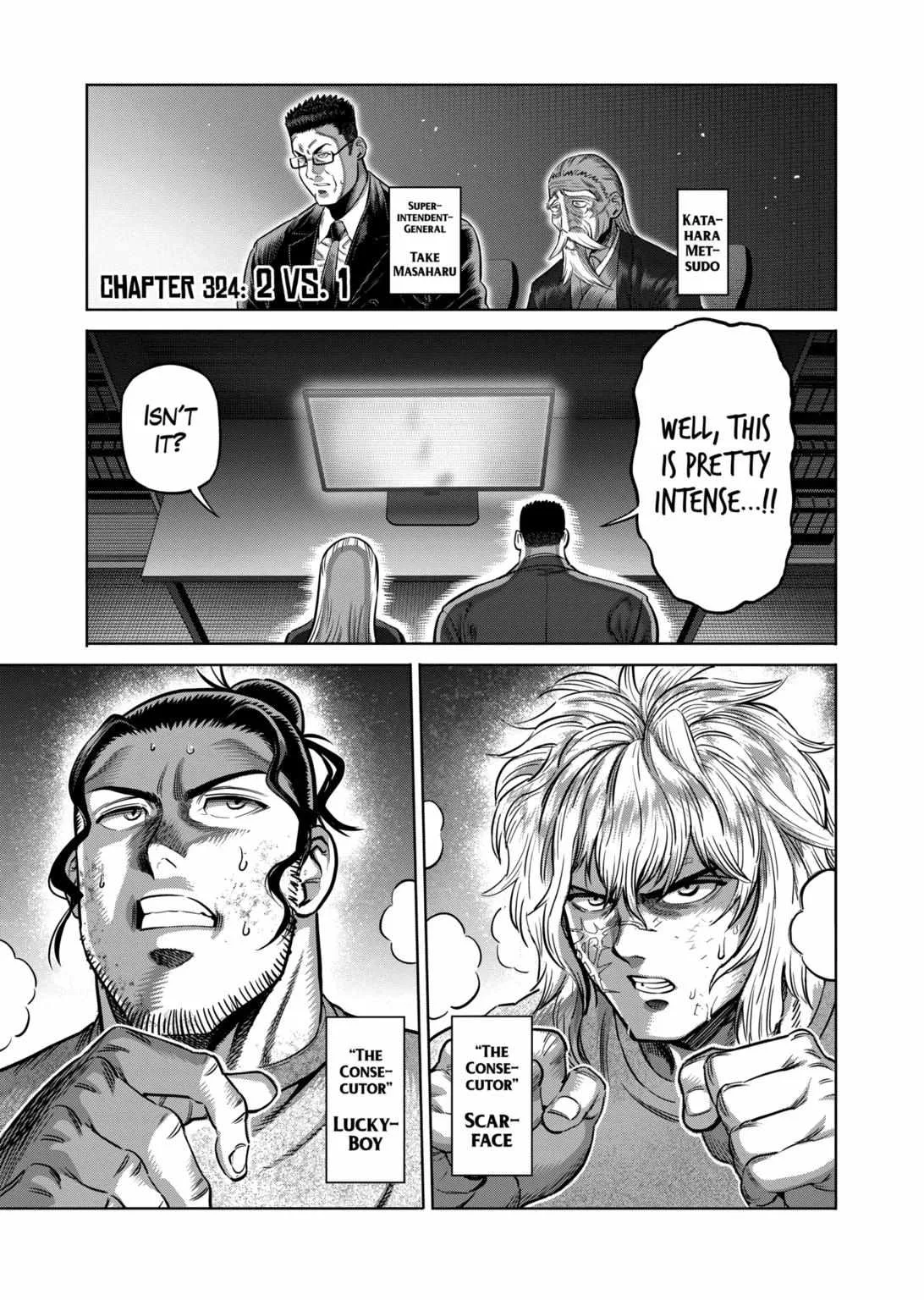 Kengan Omeg Chapter 324 page 1