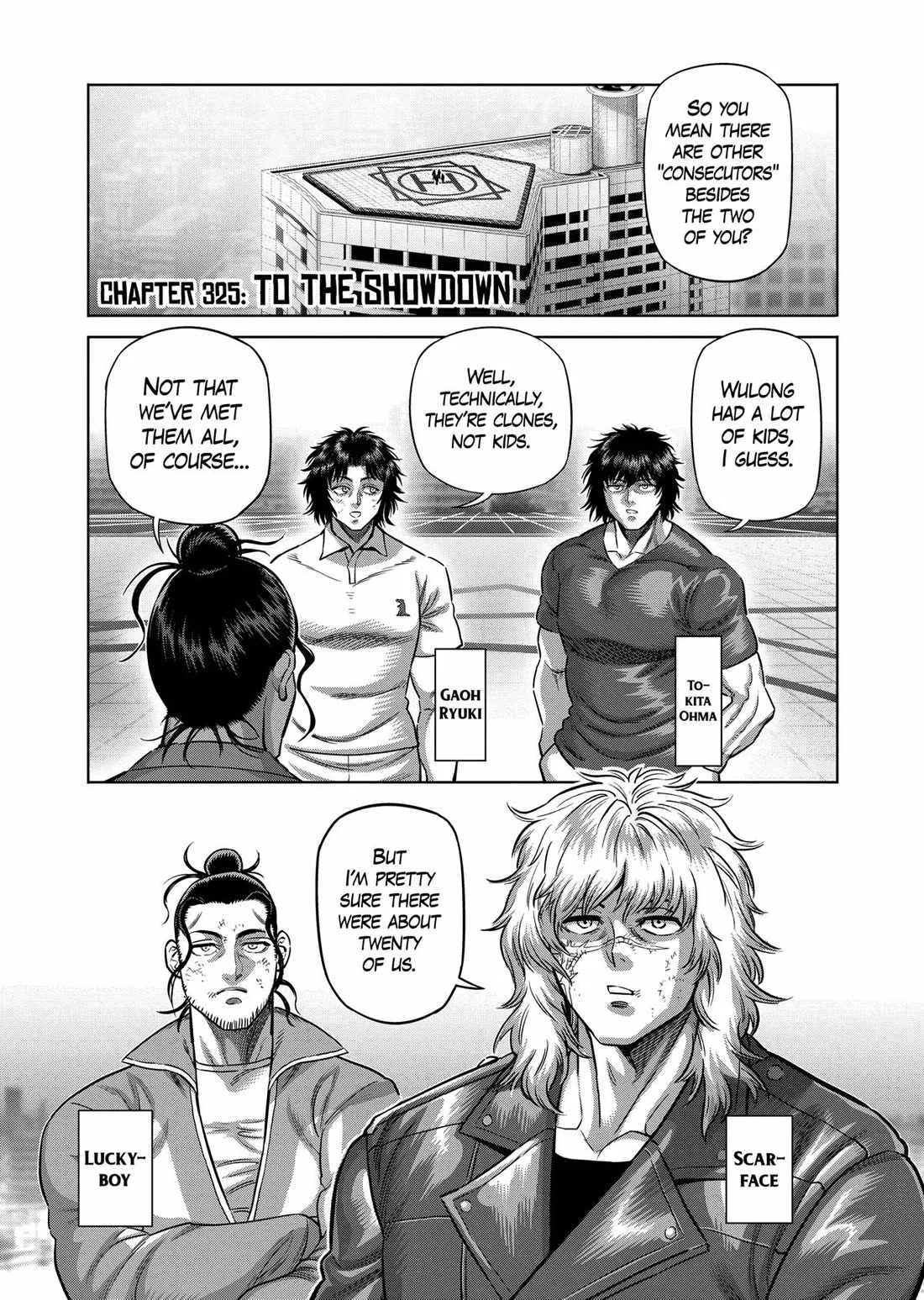 Kengan Omeg Chapter 325 page 1