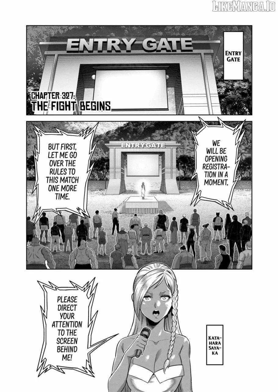 Kengan Omeg Chapter 327 page 1