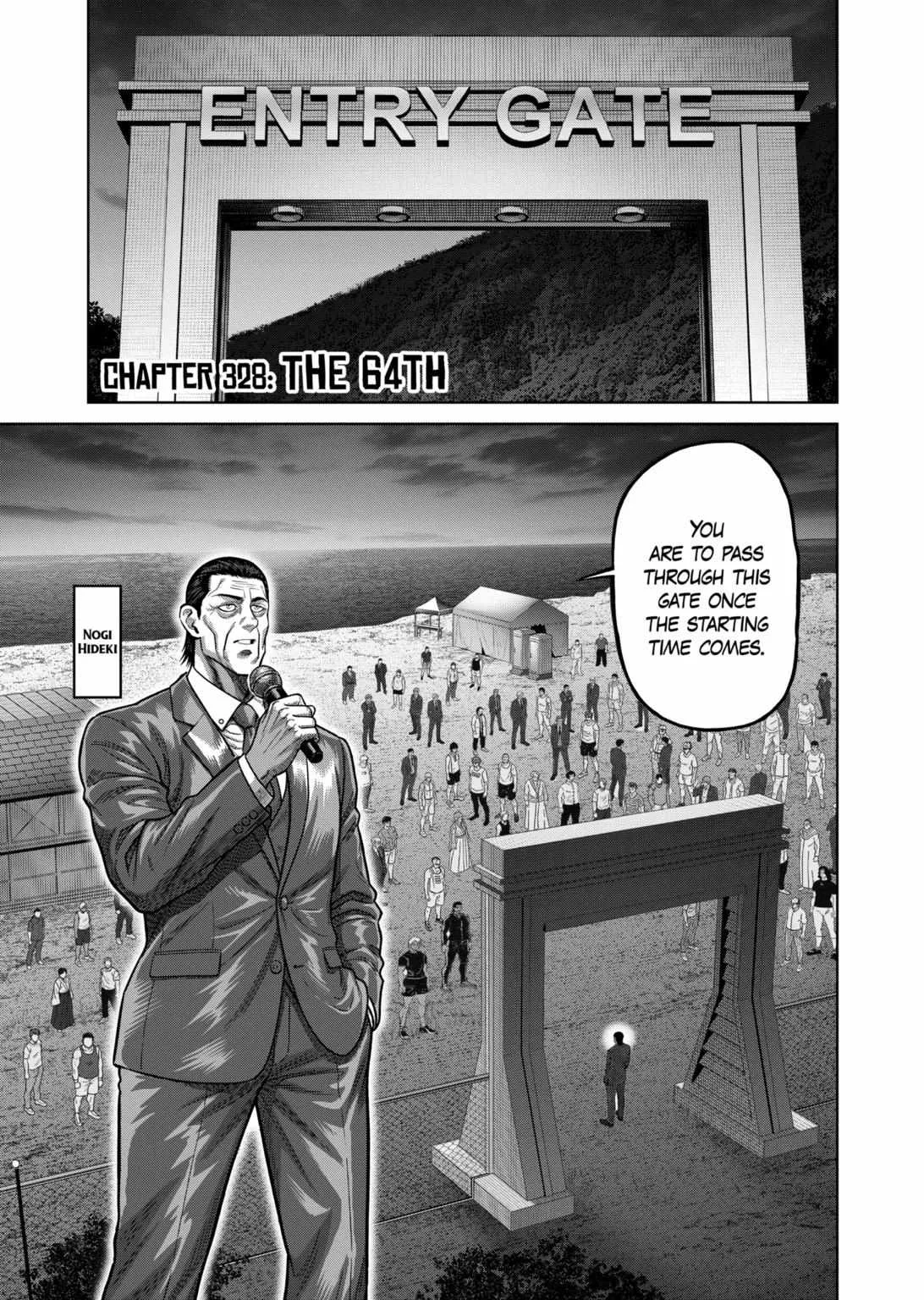 Kengan Omeg Chapter 328 page 1