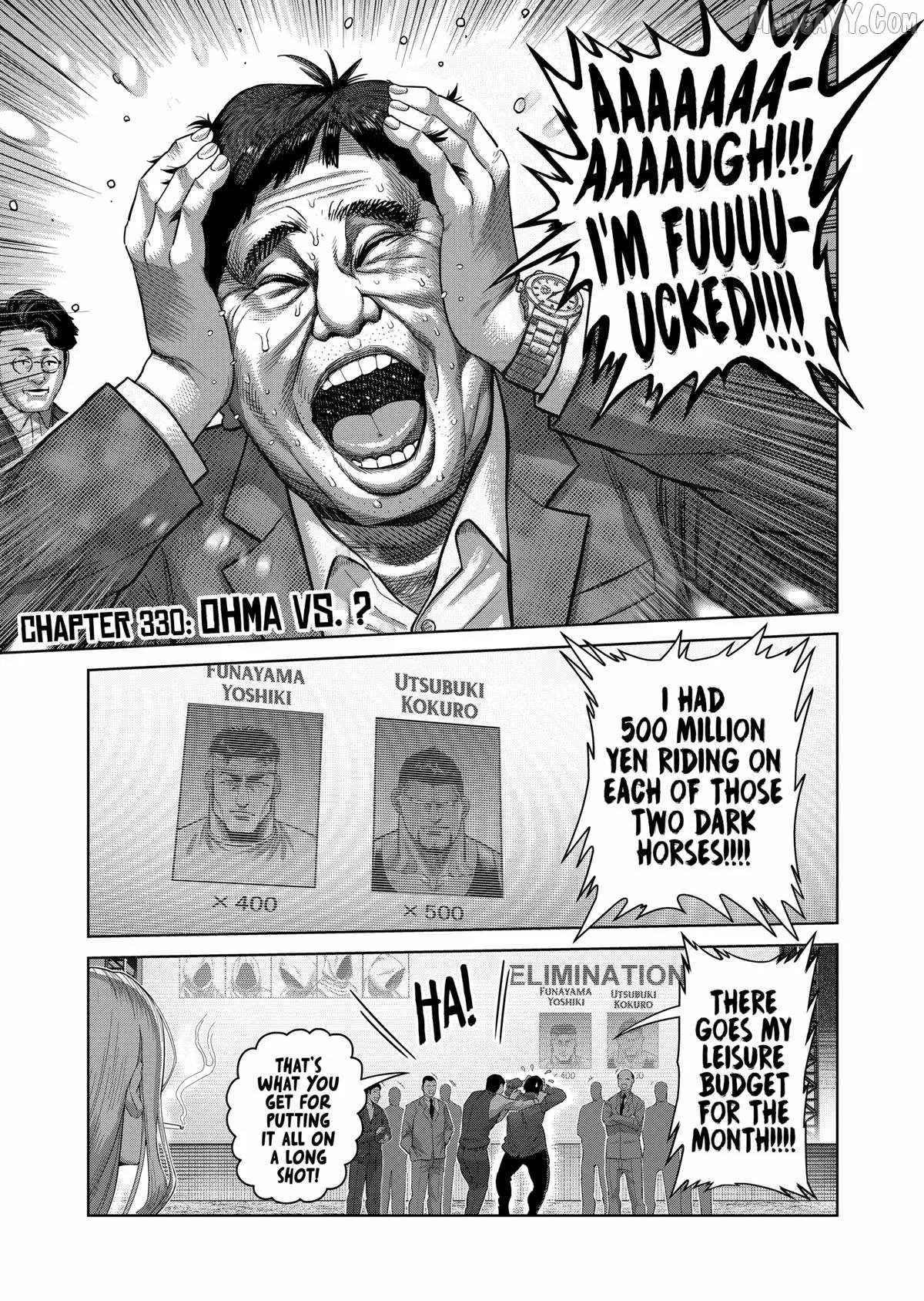 Kengan Omeg Chapter 330 page 1