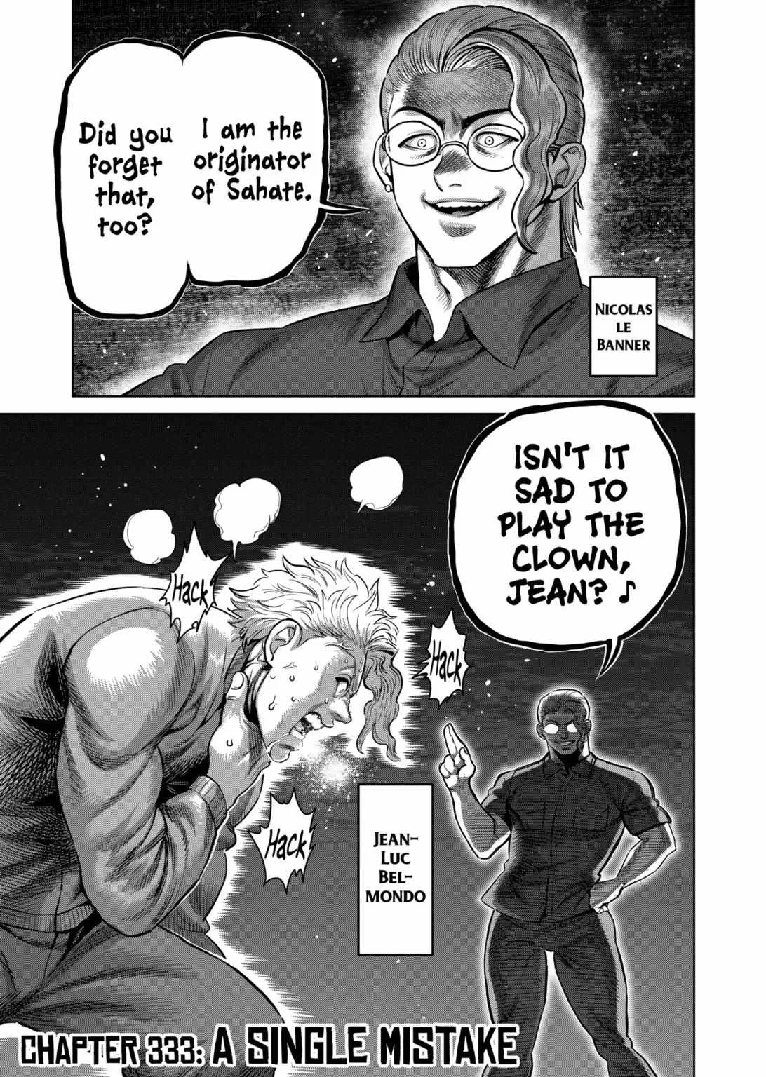 Kengan Omeg Chapter 333 page 1