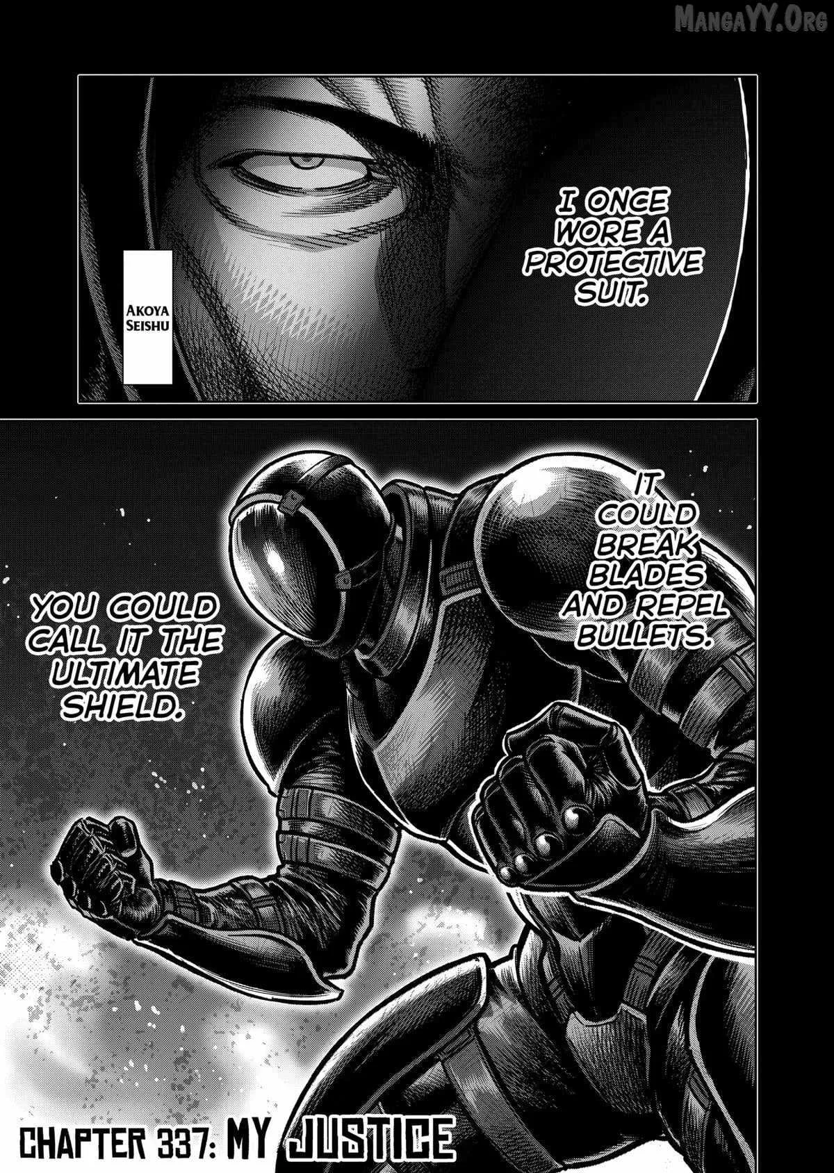 Kengan Omeg Chapter 337 page 1