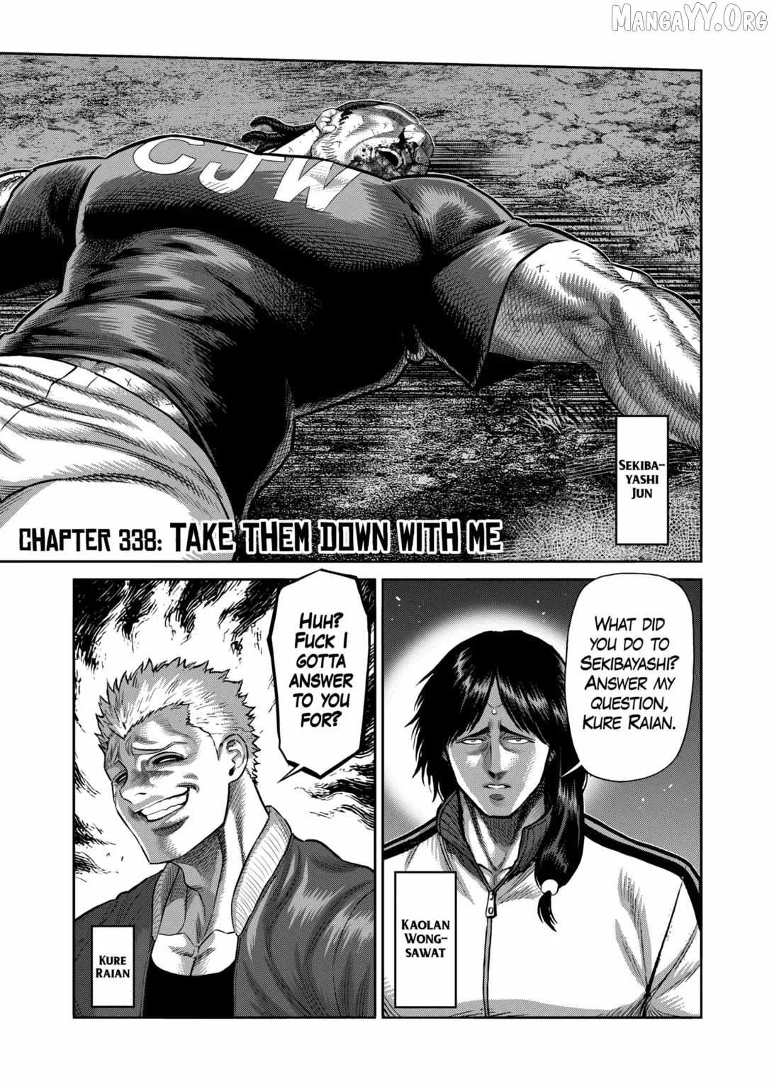 Kengan Omeg Chapter 338 page 1
