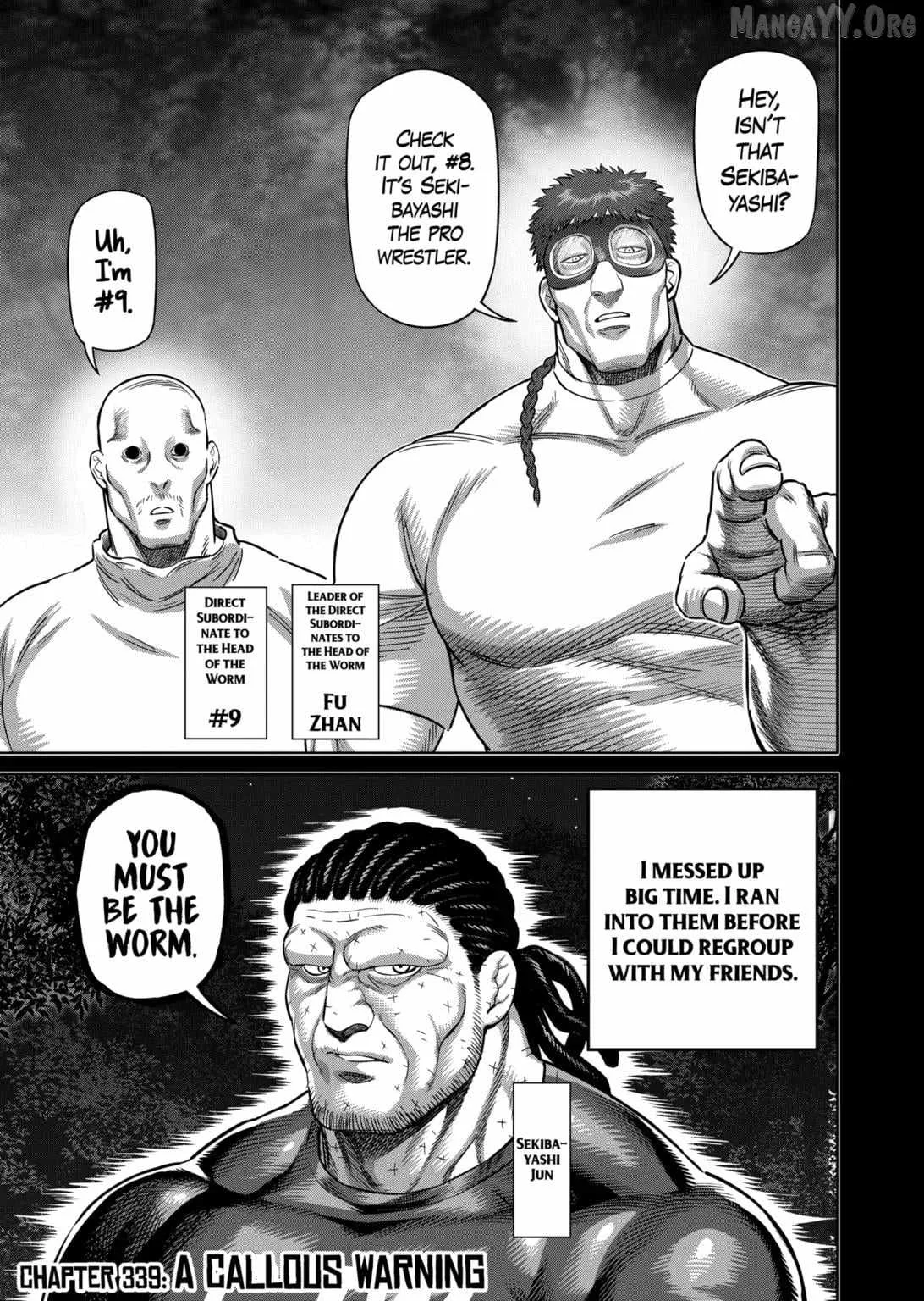 Kengan Omeg Chapter 339 page 1
