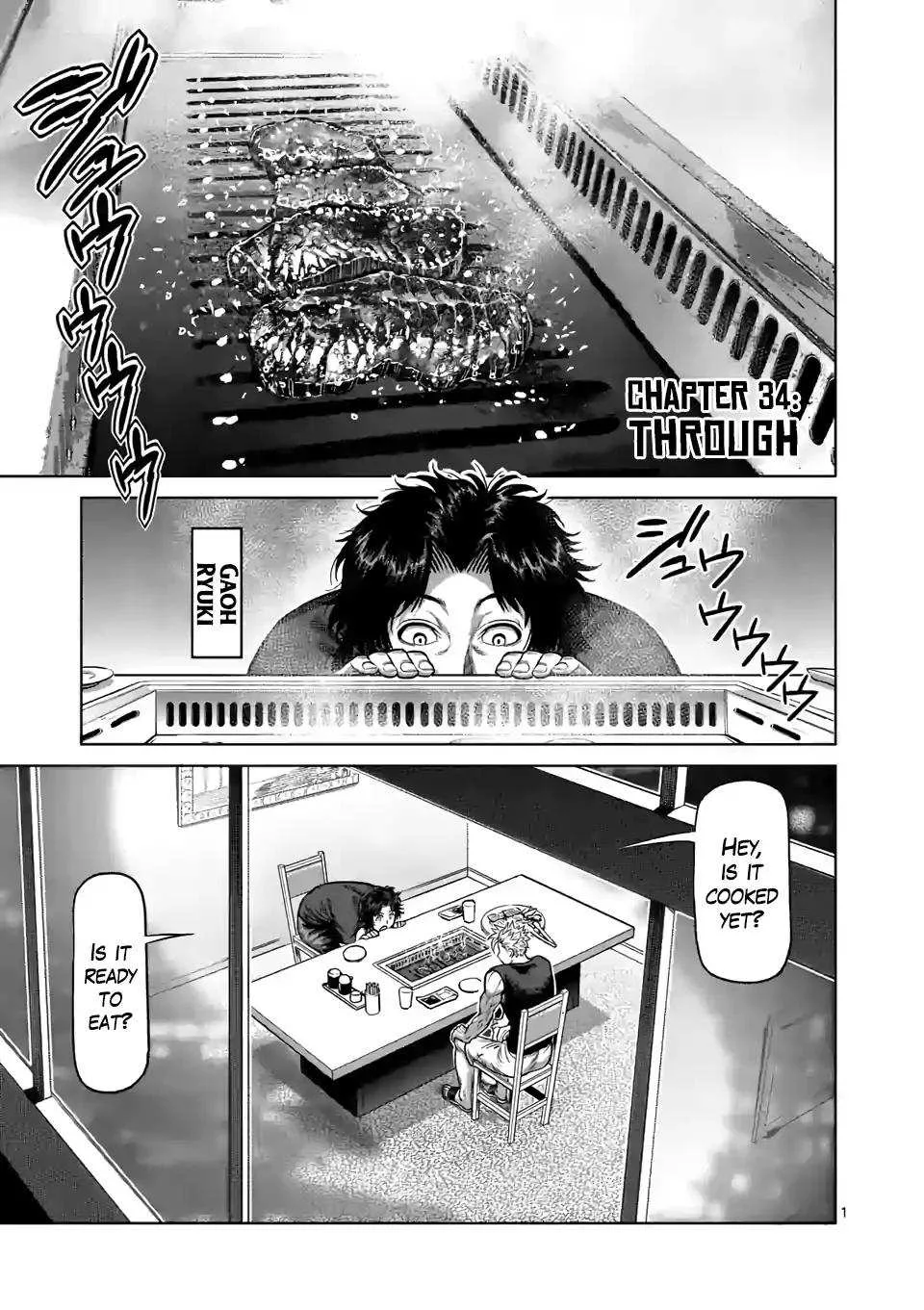 Kengan Omeg Chapter 34 page 1
