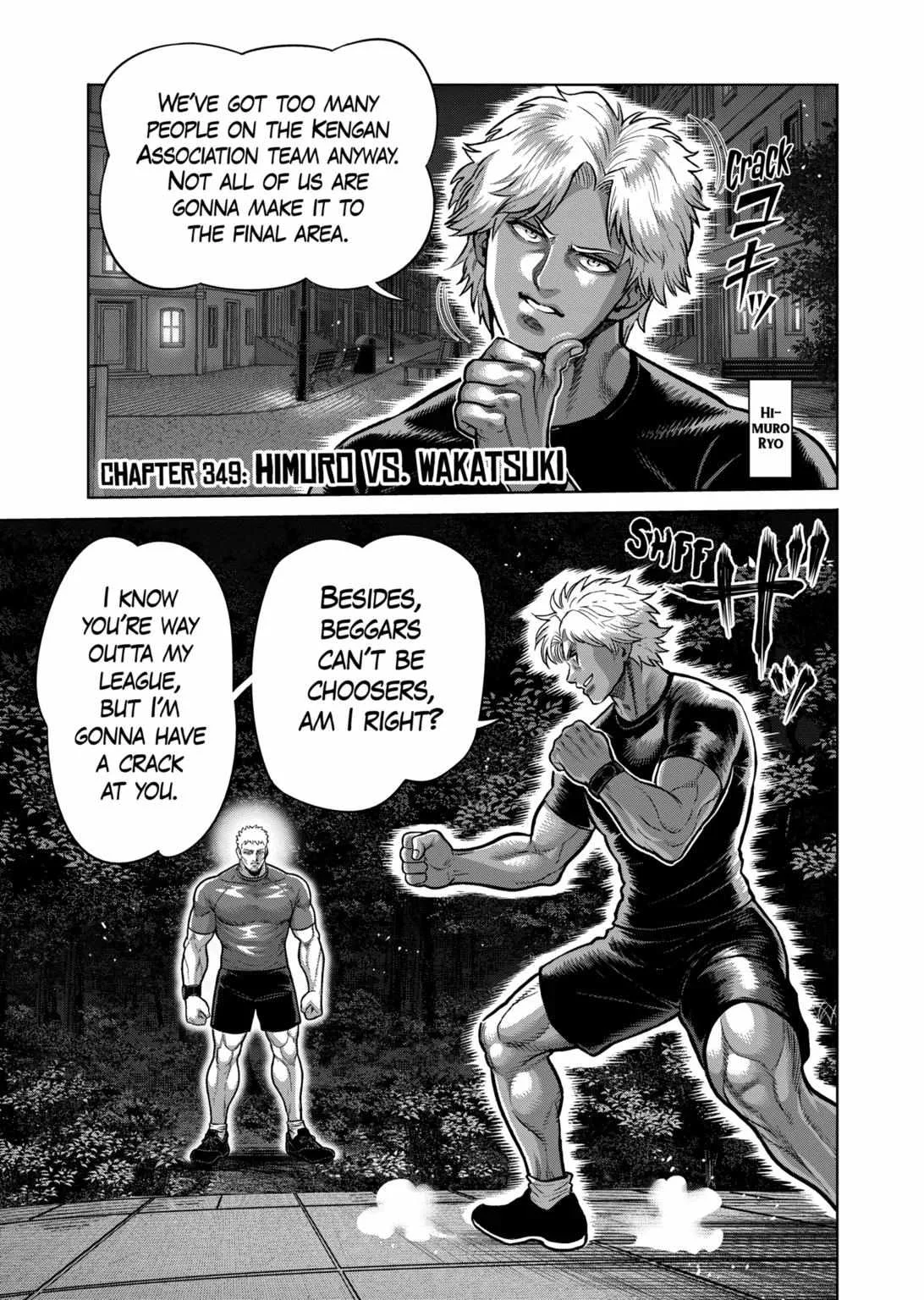 Kengan Omeg Chapter 349 page 1