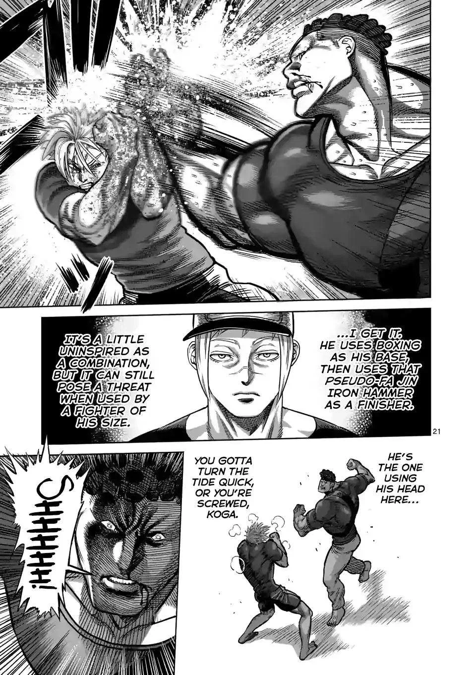 Kengan Omeg Chapter 35 page 21
