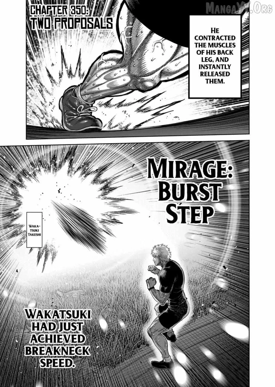 Kengan Omeg Chapter 350 page 1