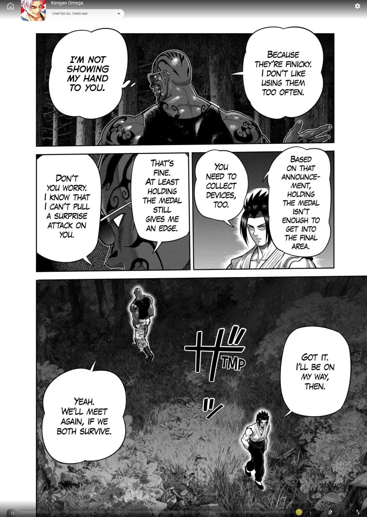Kengan Omeg Chapter 351 page 2