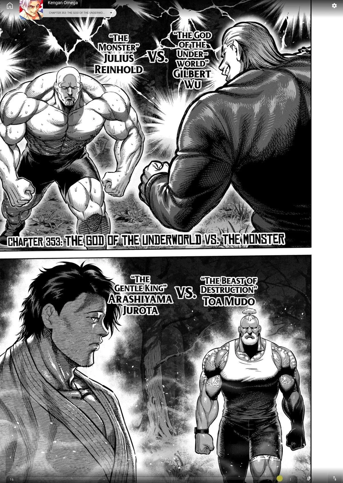 Kengan Omeg Chapter 353 page 1