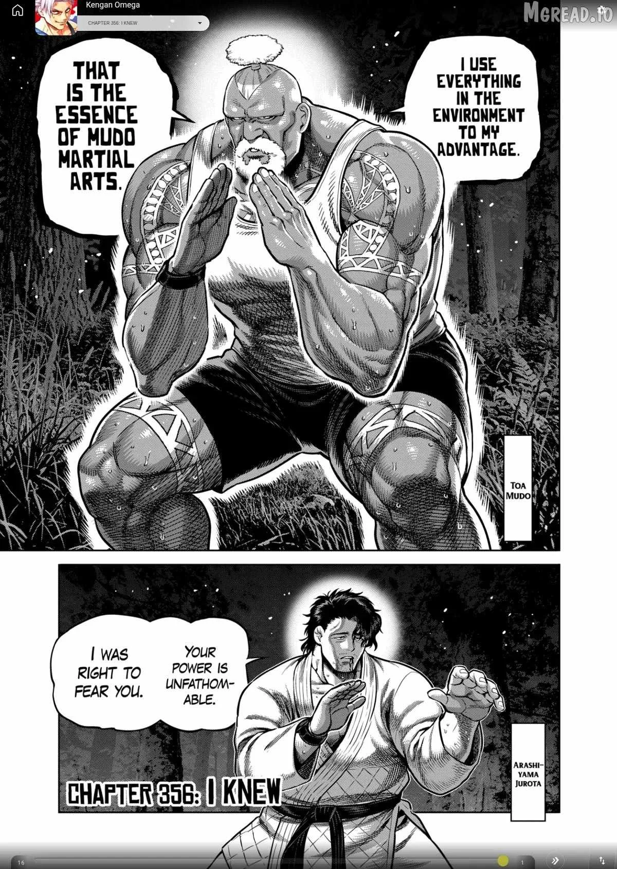 Kengan Omeg Chapter 356 page 1