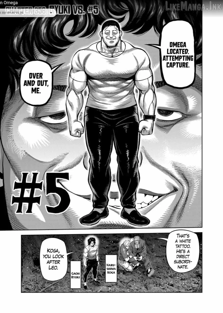 Kengan Omeg Chapter 358 page 1