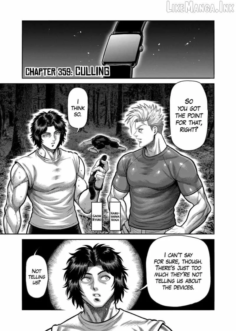 Kengan Omeg Chapter 359 page 1