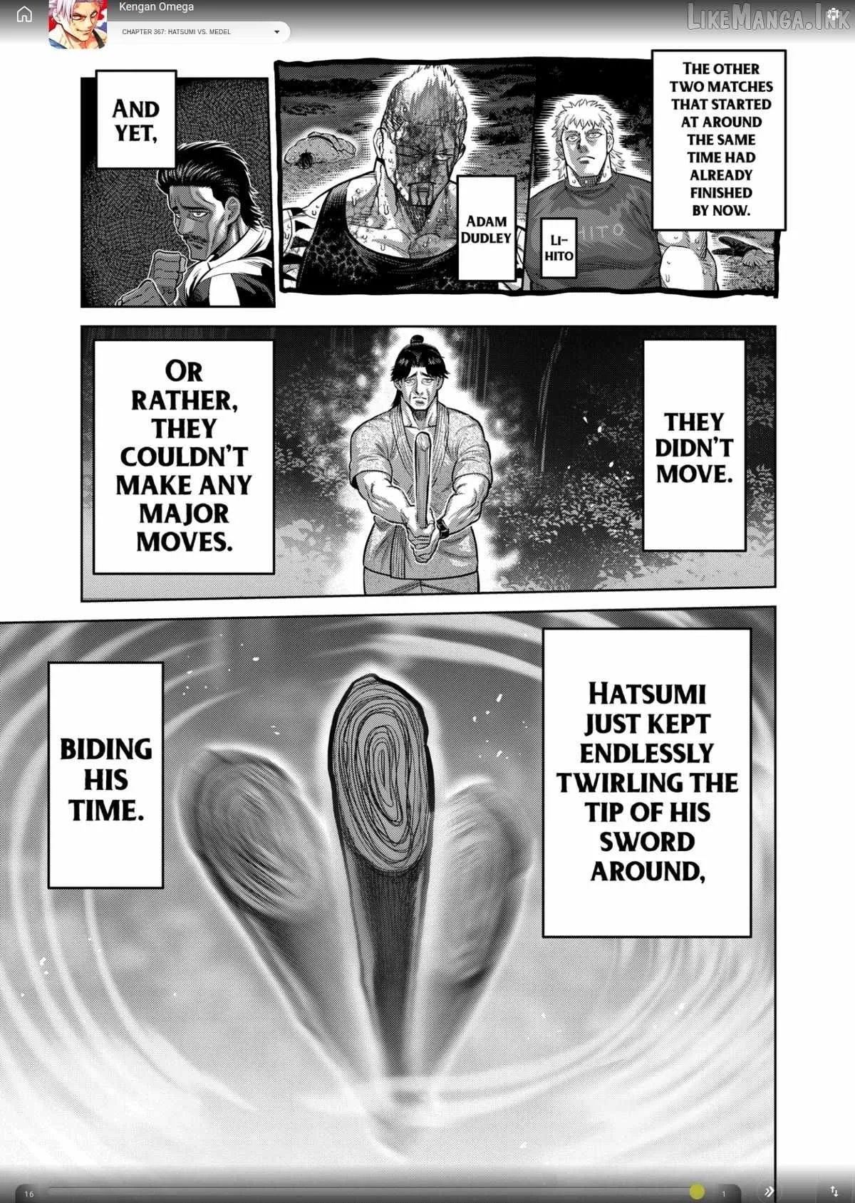 Kengan Omeg Chapter 367 page 6