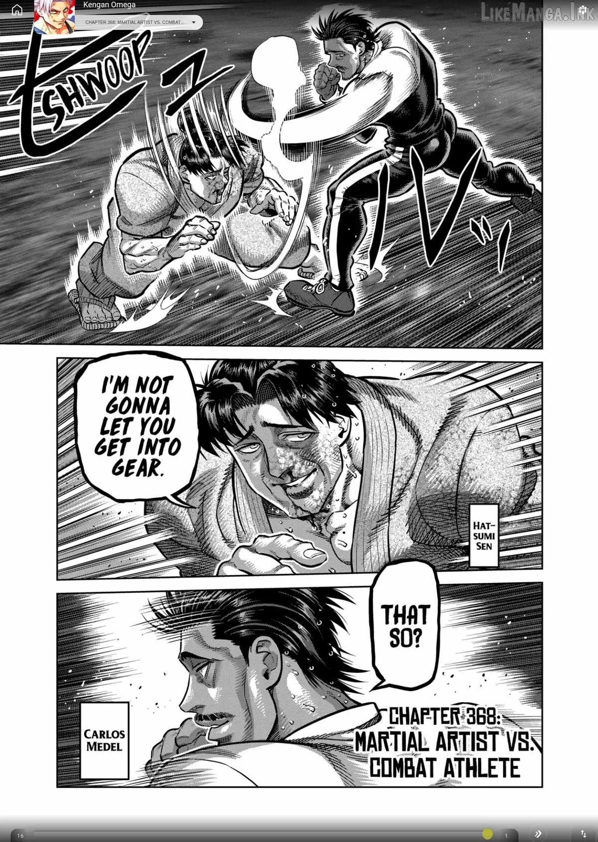 Kengan Omeg Chapter 368 page 1