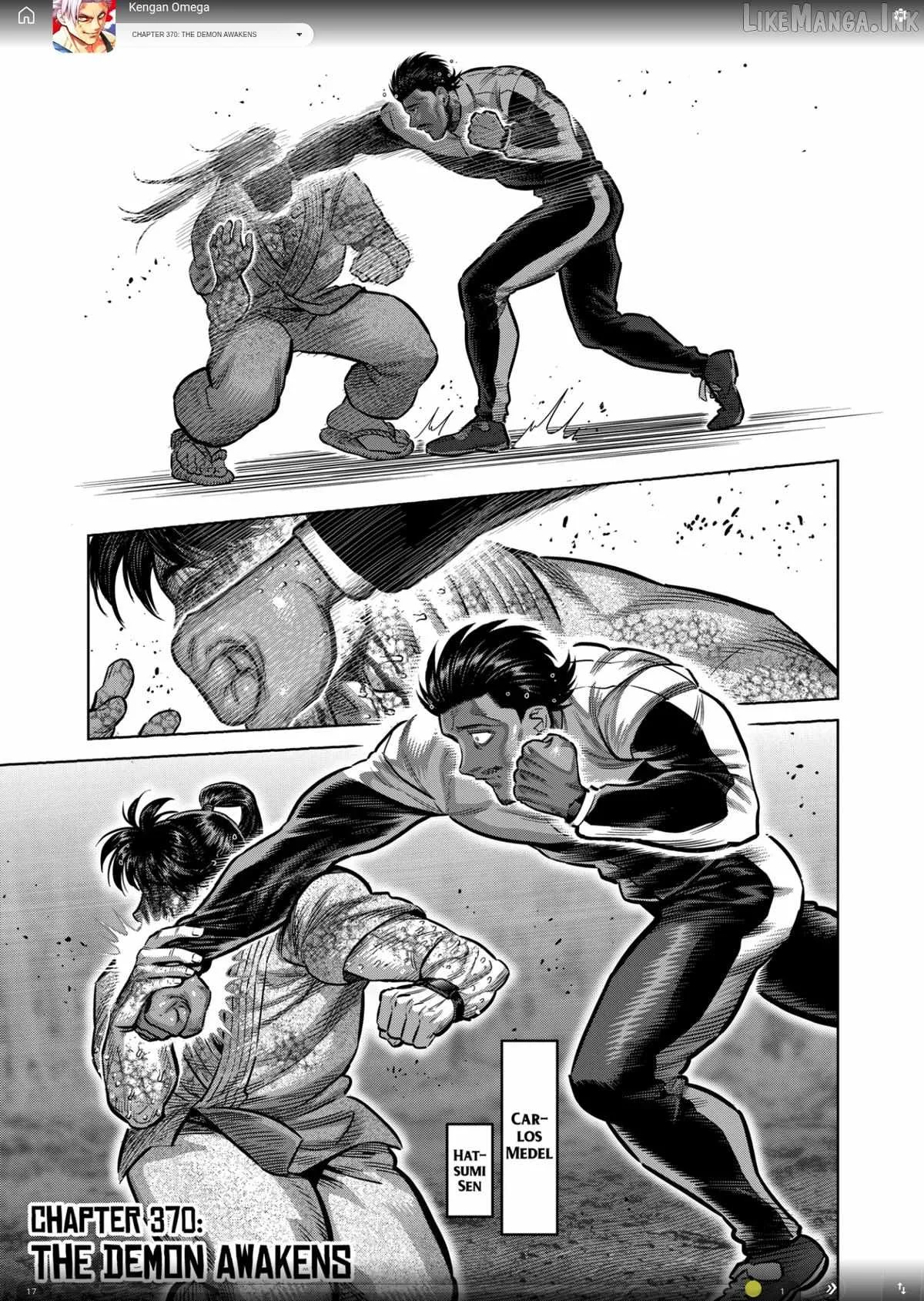 Kengan Omeg Chapter 370 page 1