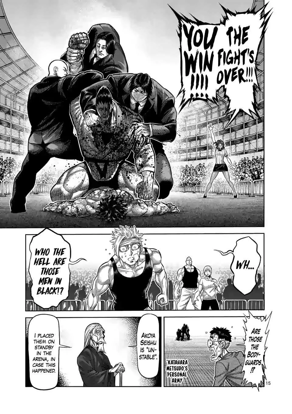 Kengan Omeg Chapter 39 page 15