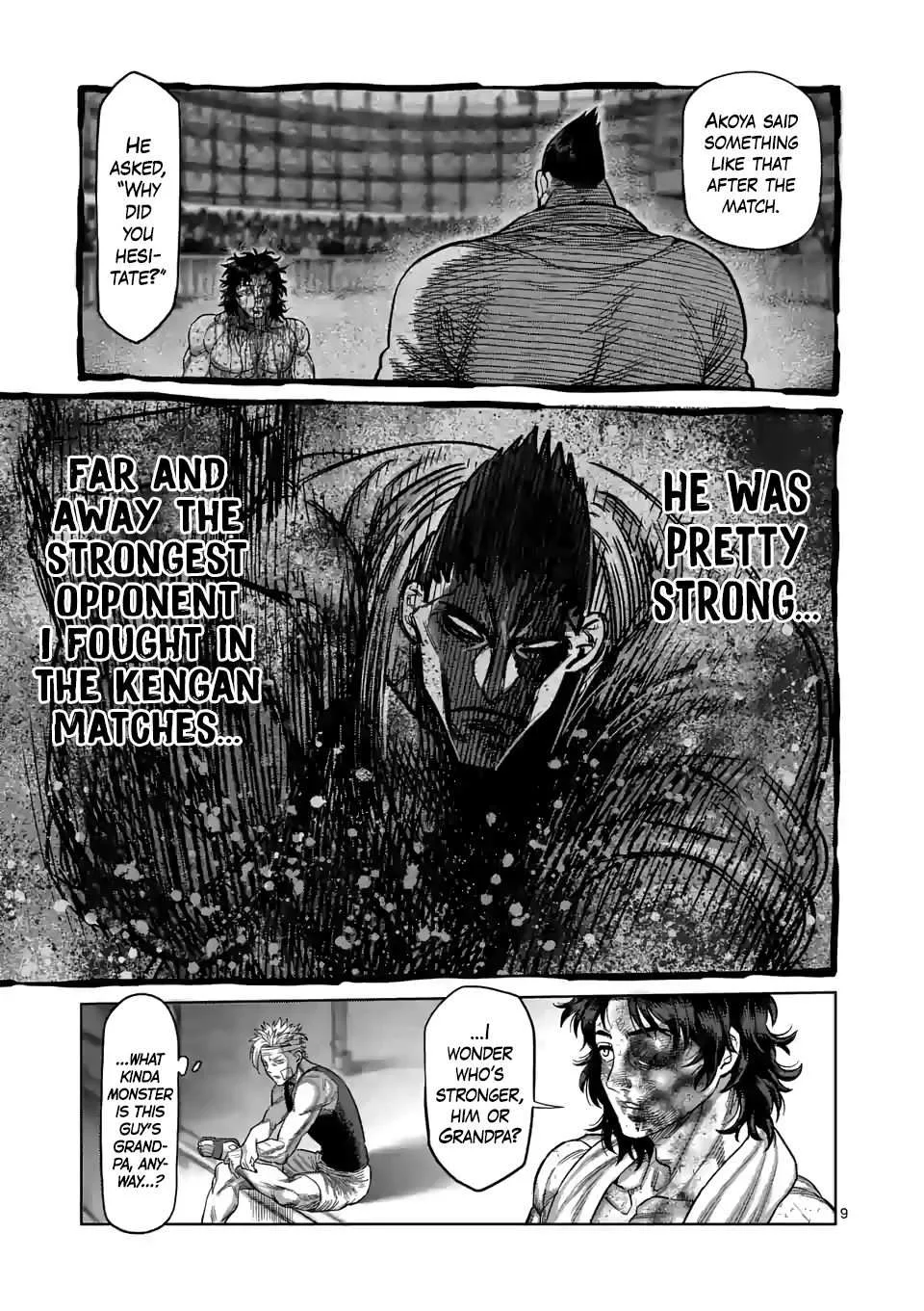 Kengan Omeg Chapter 40 page 9
