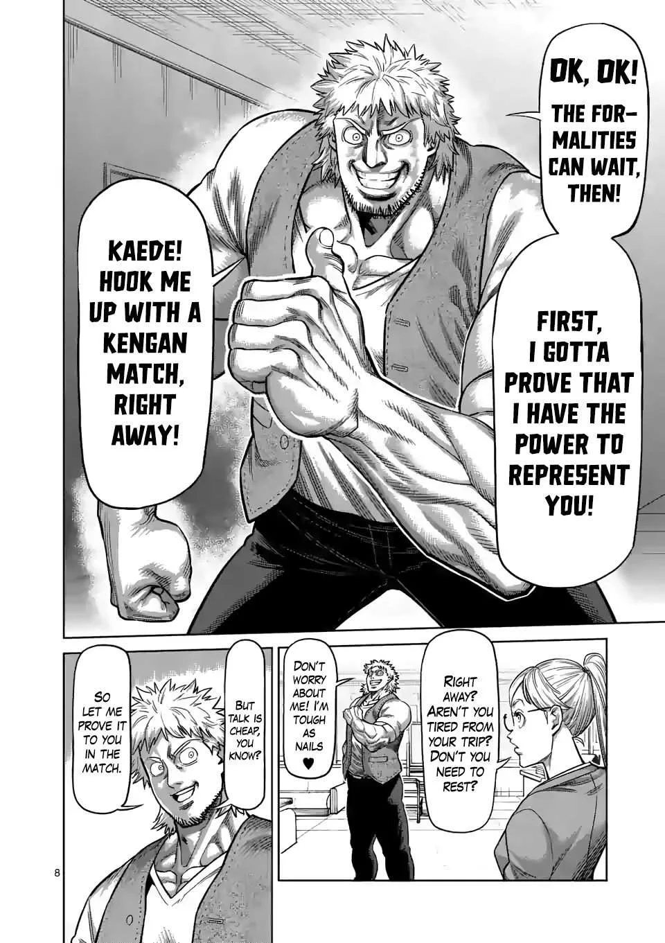 Kengan Omeg Chapter 42 page 8