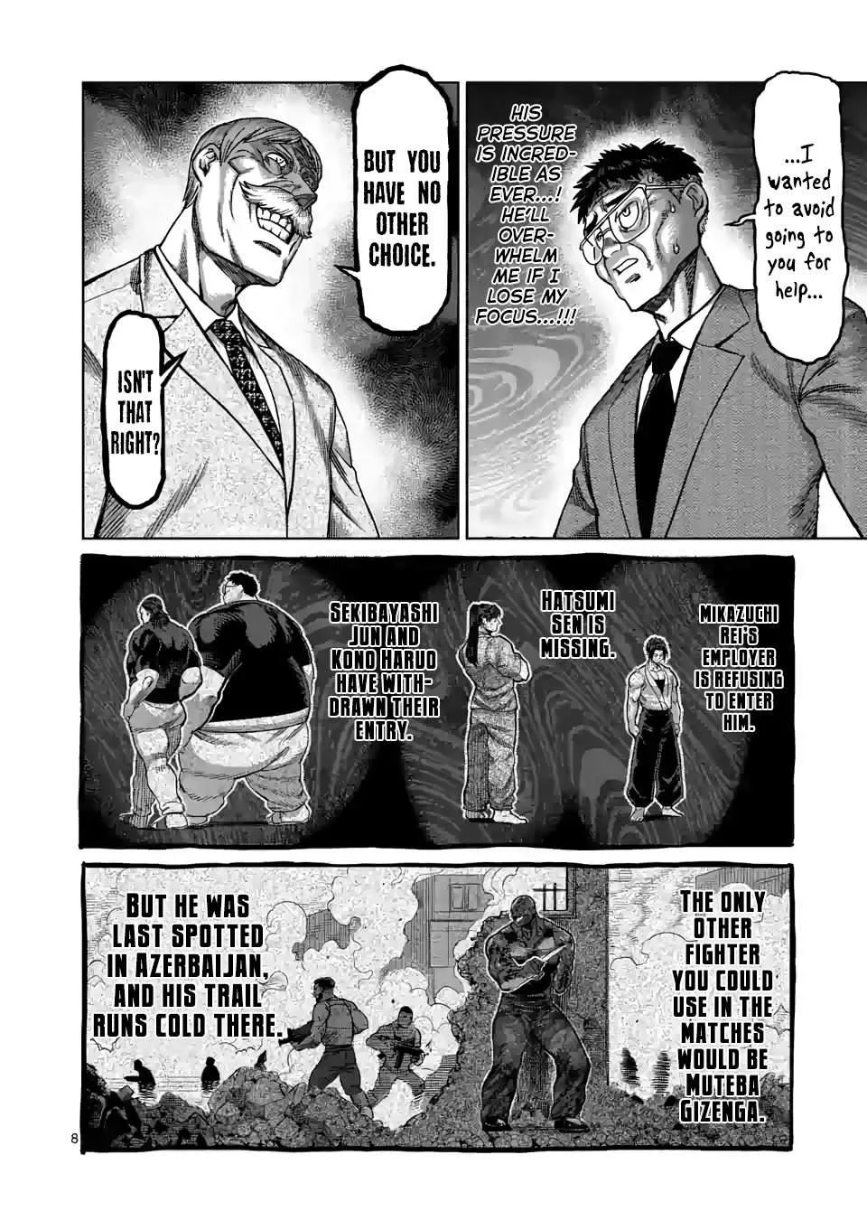 Kengan Omeg Chapter 45 page 8