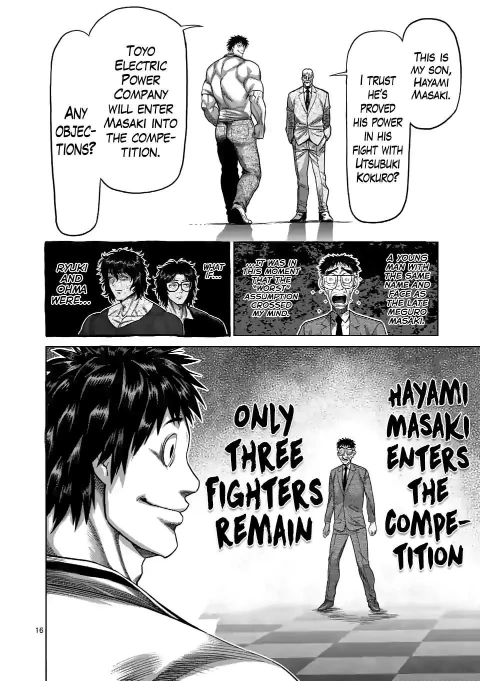 Kengan Omeg Chapter 45 page 16