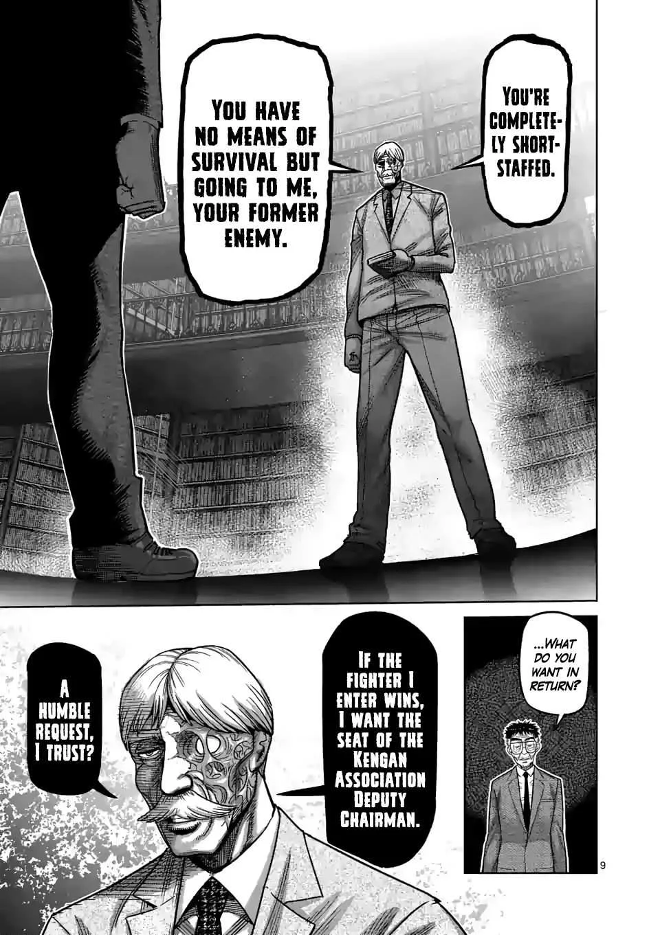 Kengan Omeg Chapter 45 page 9