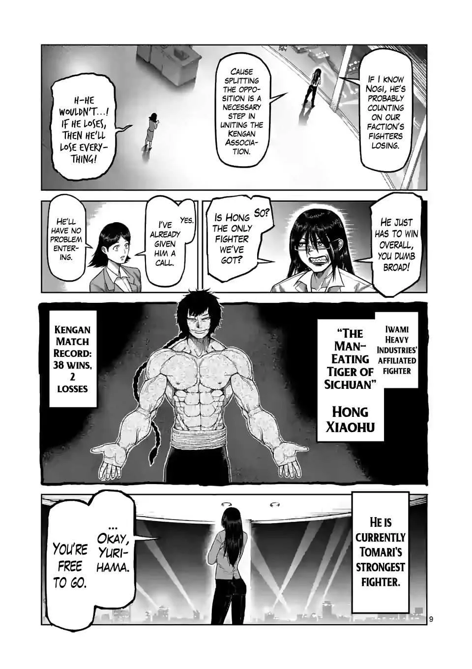 Kengan Omeg Chapter 46 page 9