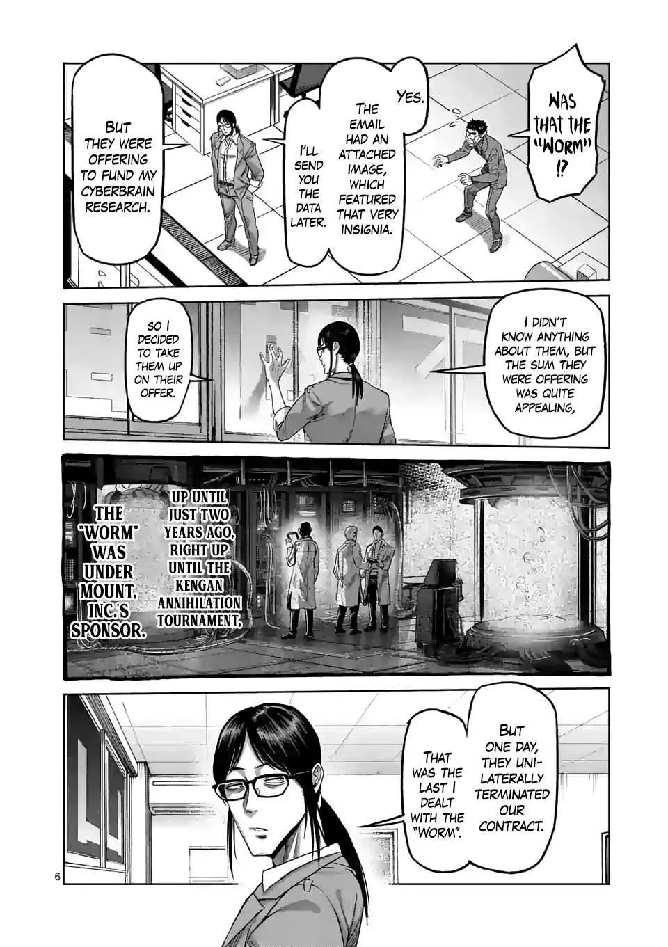Kengan Omeg Chapter 48 page 6