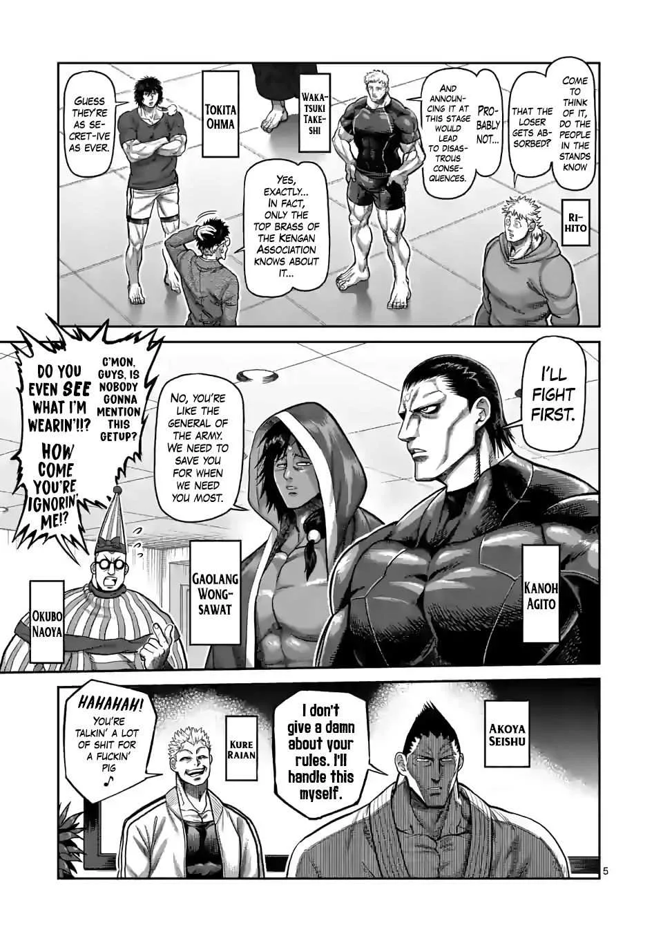 Kengan Omeg Chapter 58 page 5