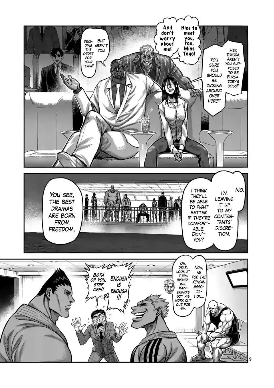Kengan Omeg Chapter 58 page 9