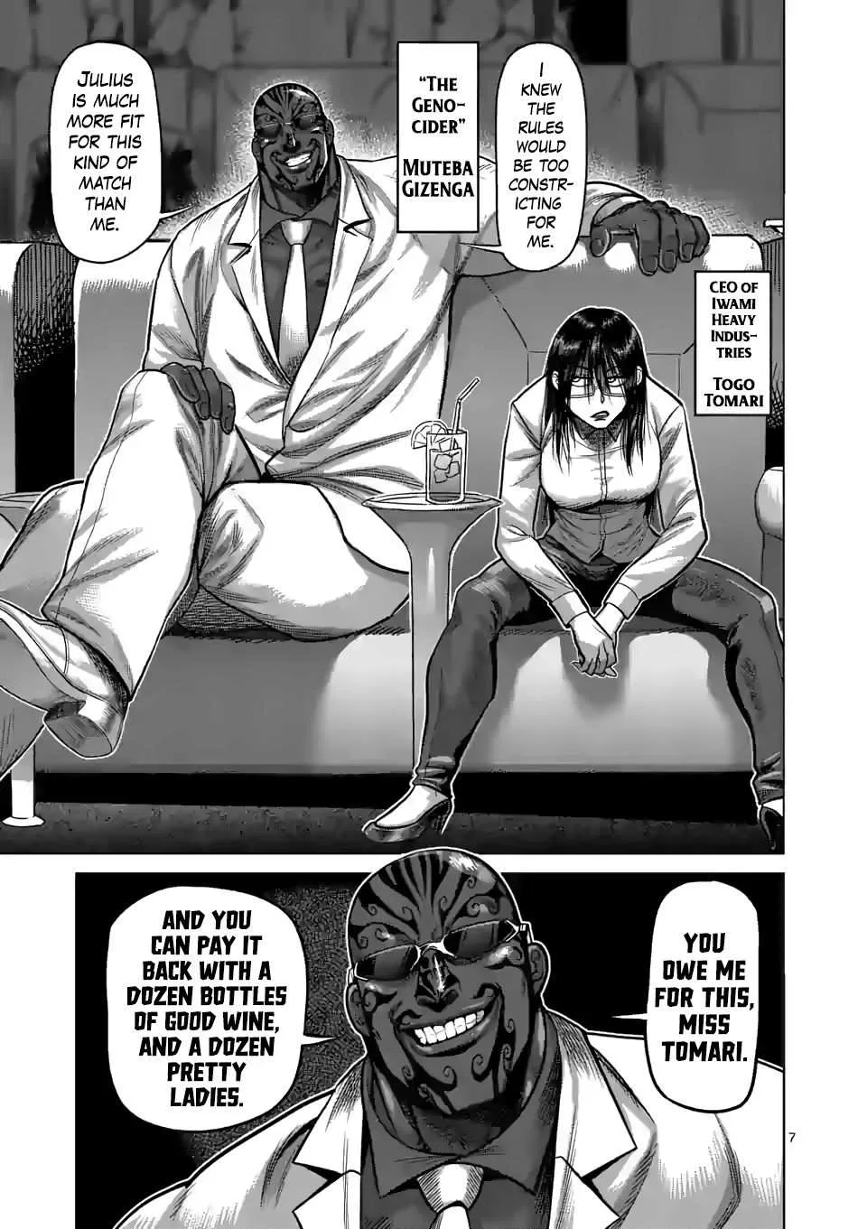 Kengan Omeg Chapter 58 page 7