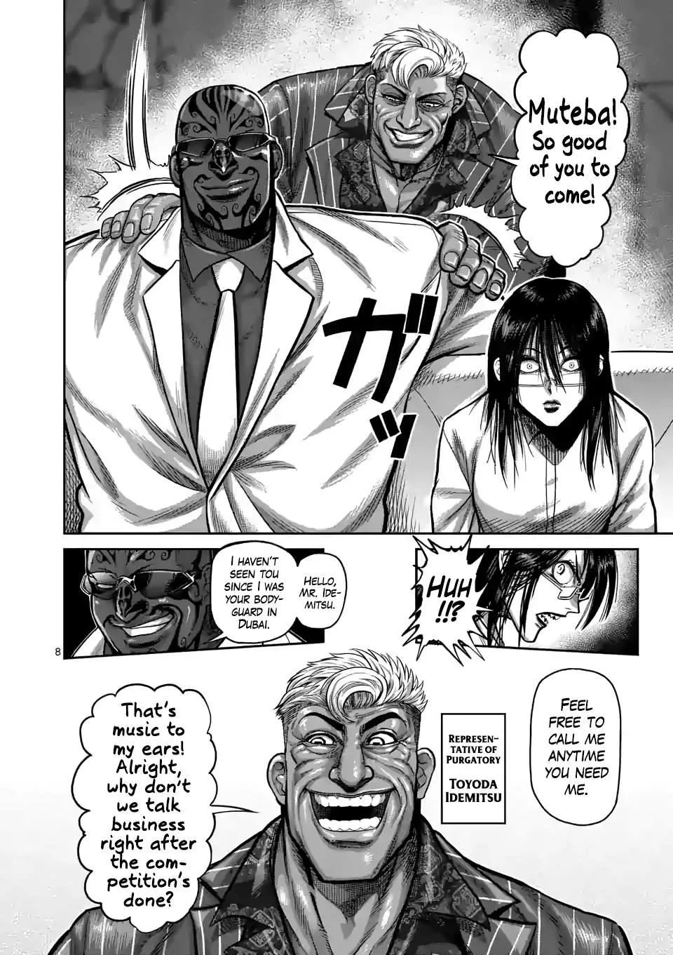 Kengan Omeg Chapter 58 page 8