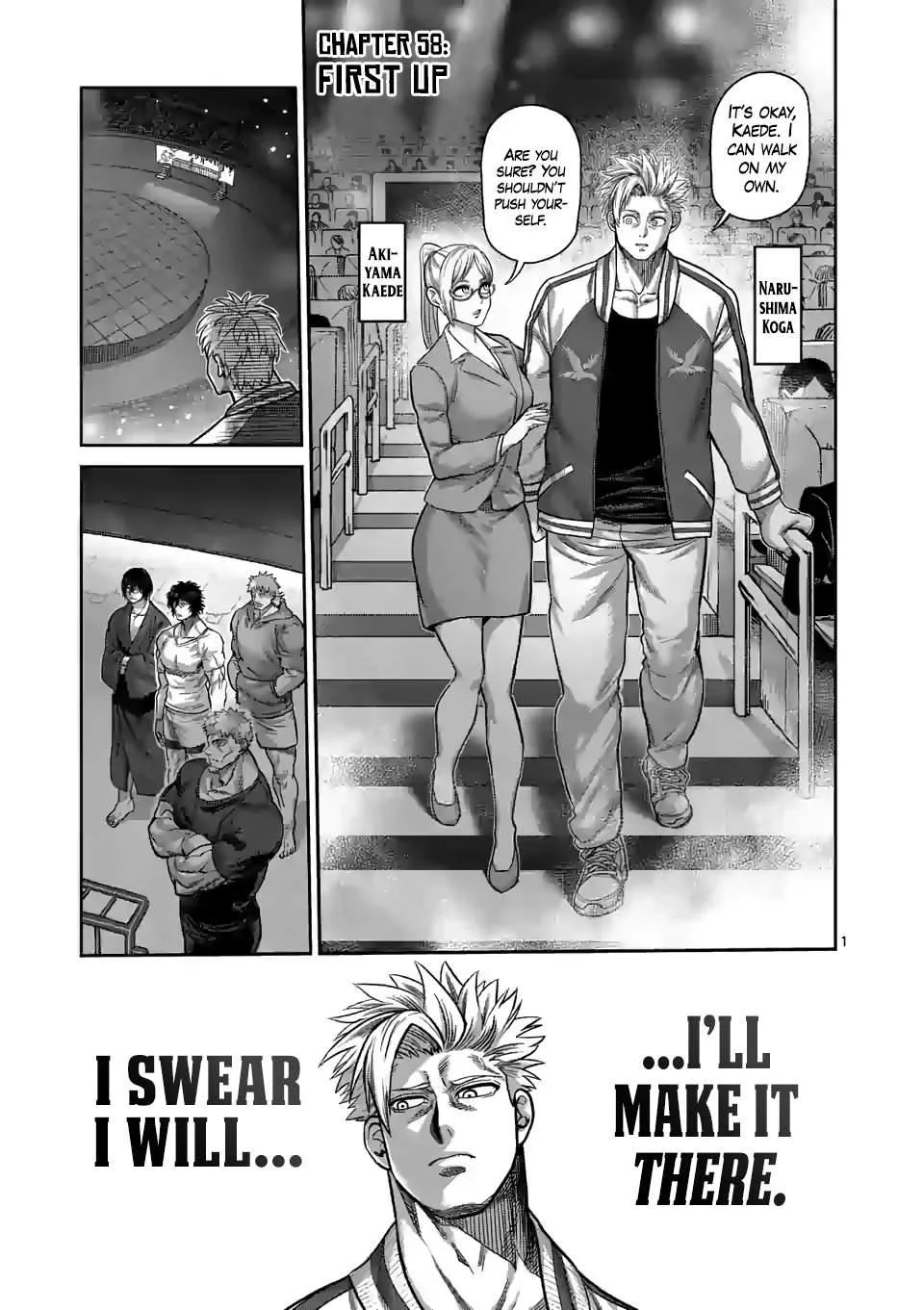 Kengan Omeg Chapter 58 page 1