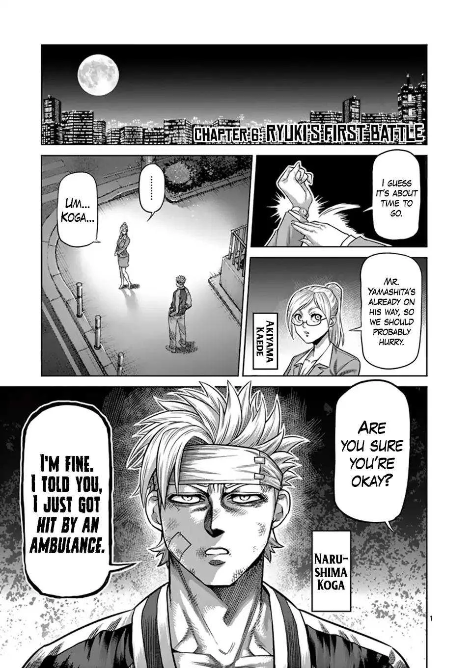 Kengan Omeg Chapter 6 page 1