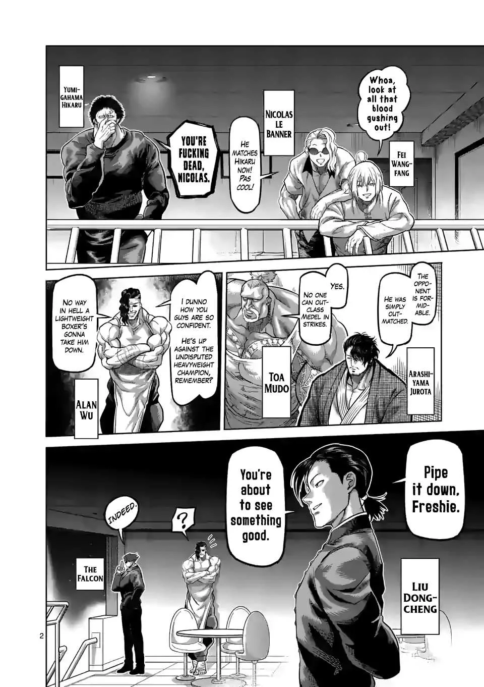 Kengan Omeg Chapter 60 page 2