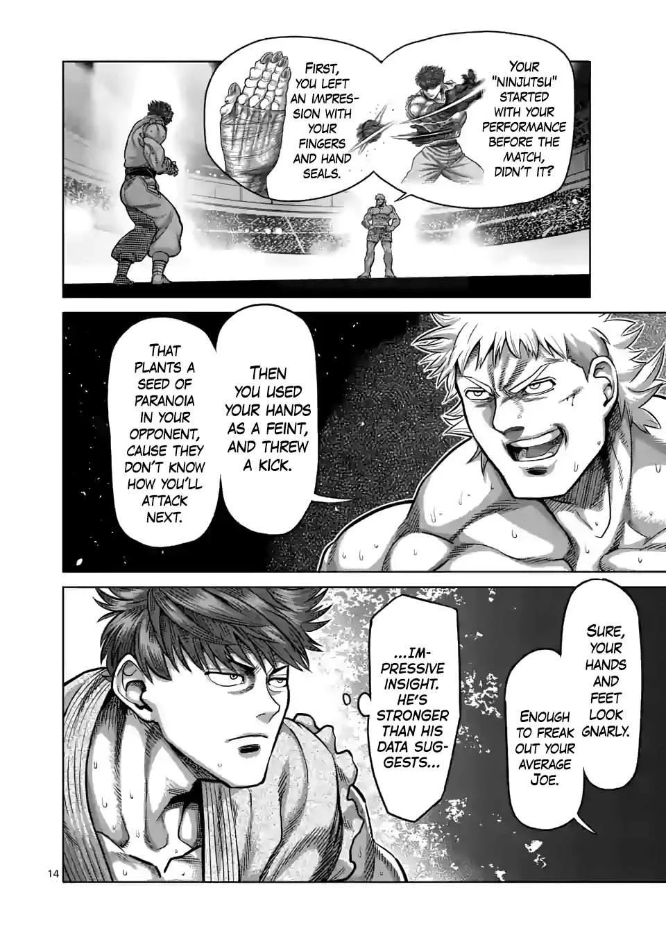 Kengan Omeg Chapter 66 page 14