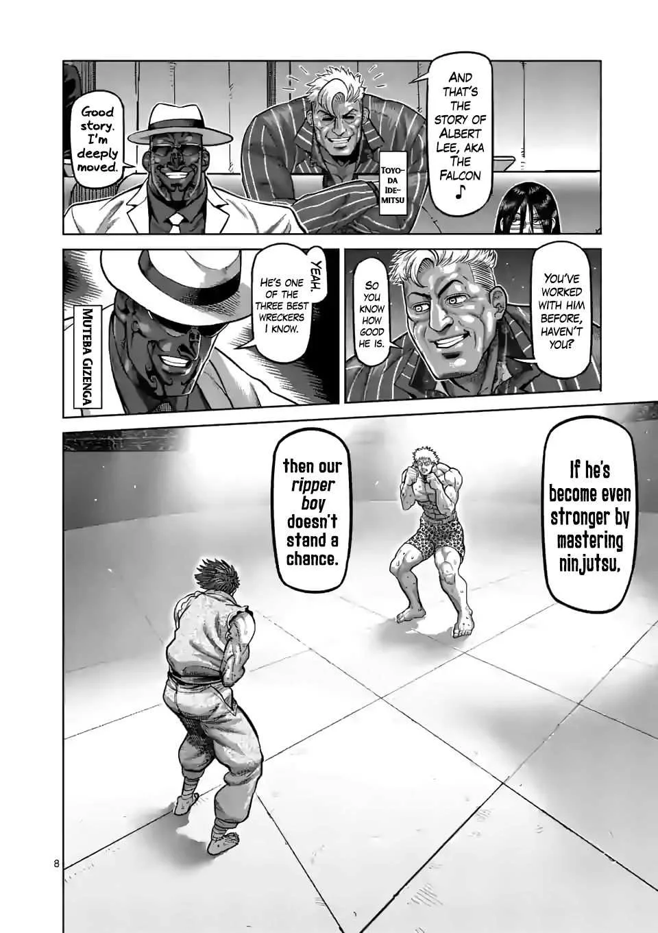 Kengan Omeg Chapter 66 page 8
