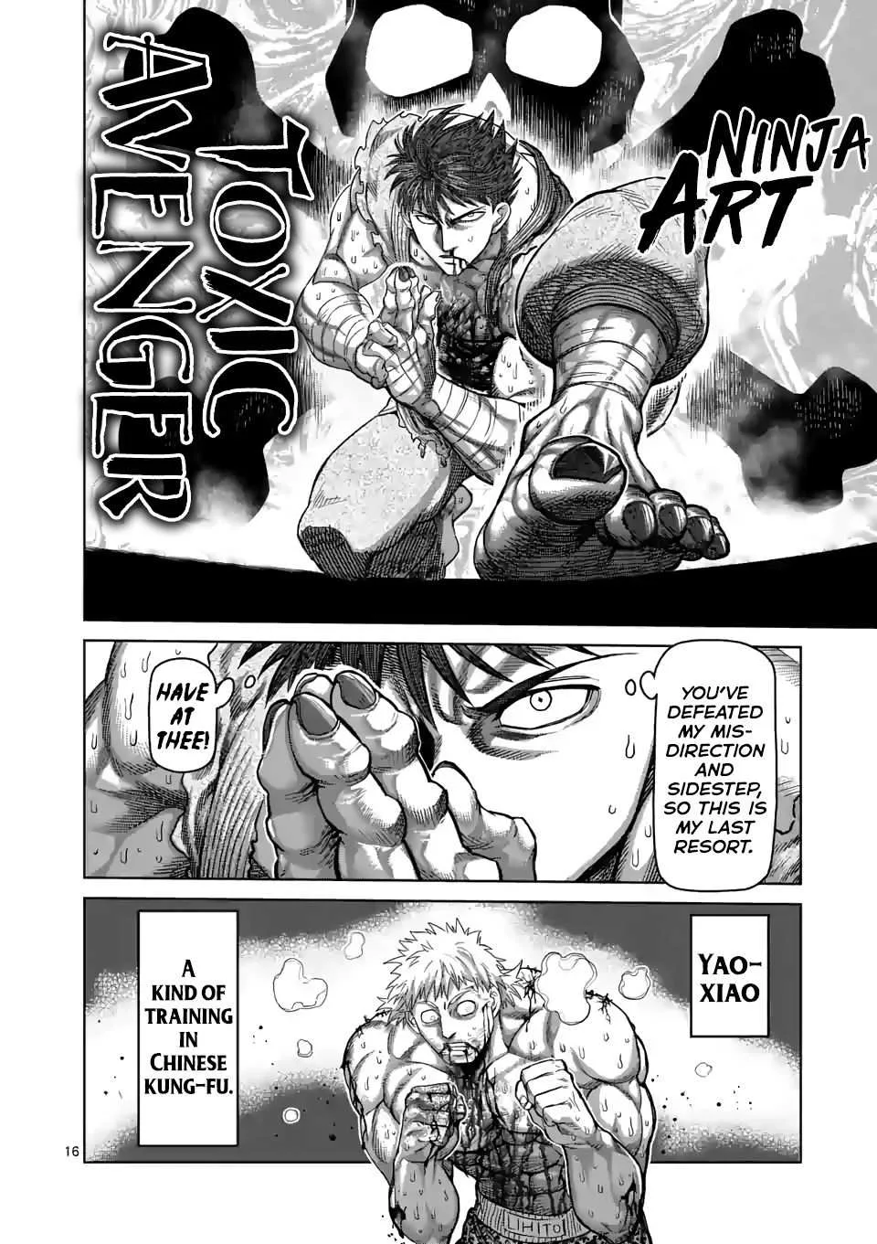 Kengan Omeg Chapter 69 page 16