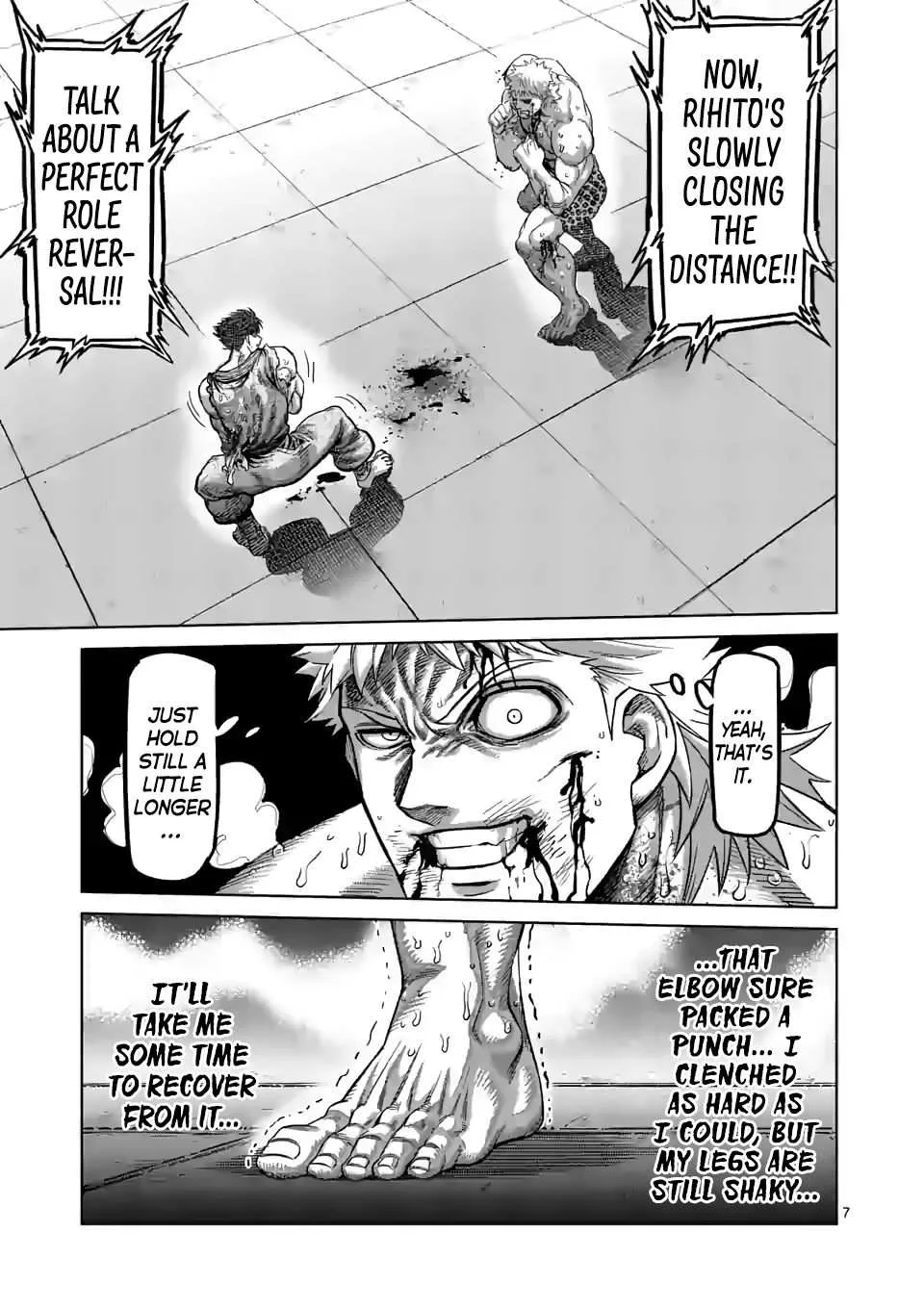 Kengan Omeg Chapter 69 page 7