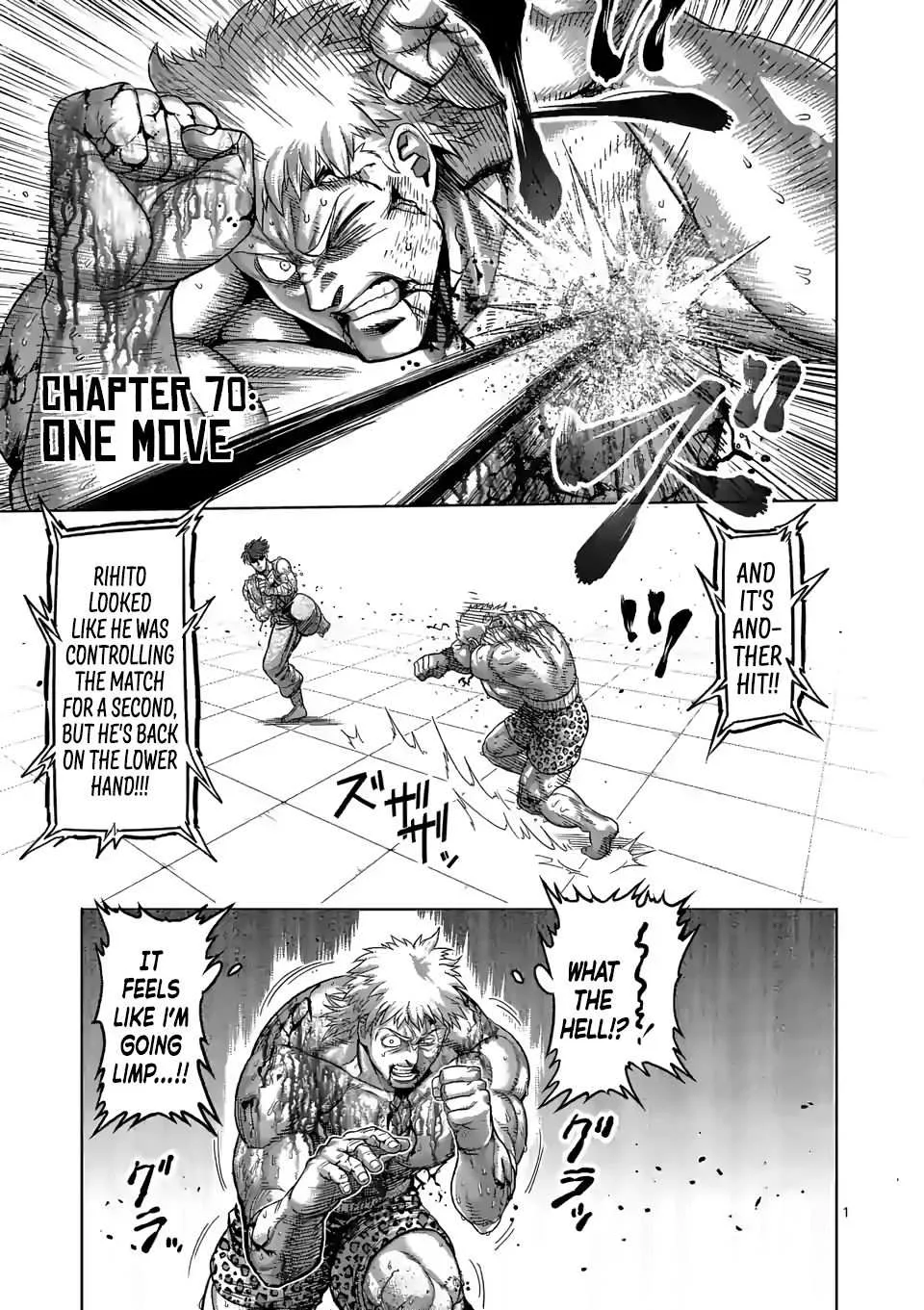 Kengan Omeg Chapter 70 page 1