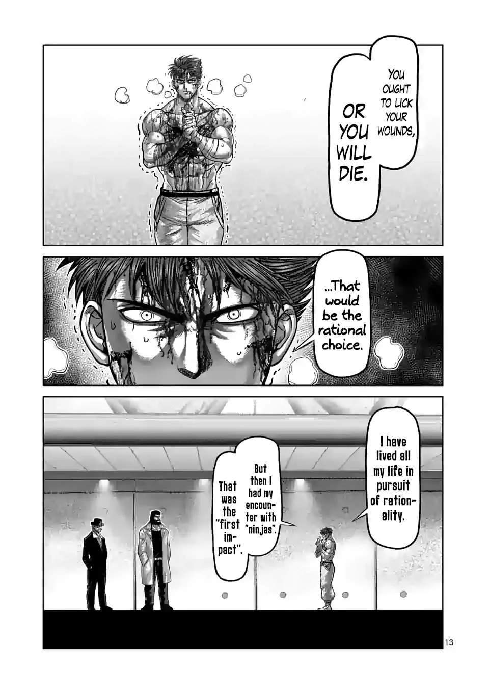 Kengan Omeg Chapter 71 page 13