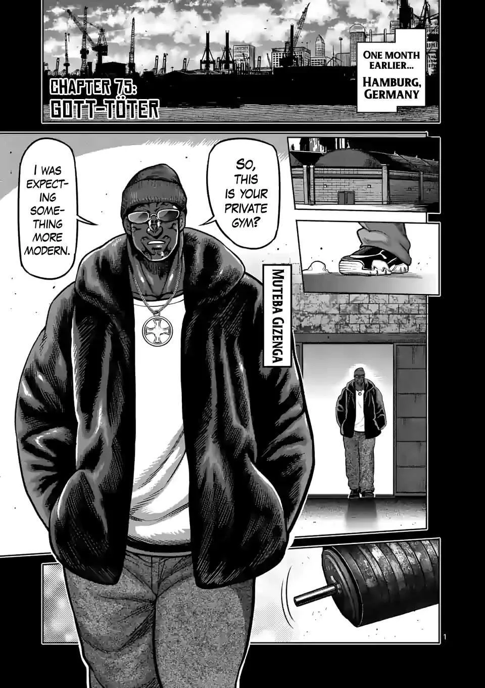 Kengan Omeg Chapter 75 page 1