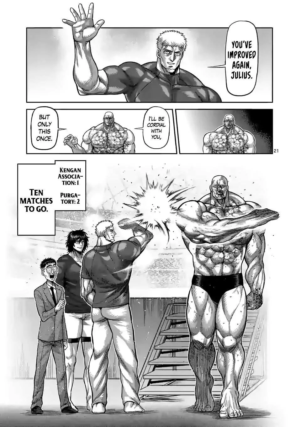 Kengan Omeg Chapter 75 page 21