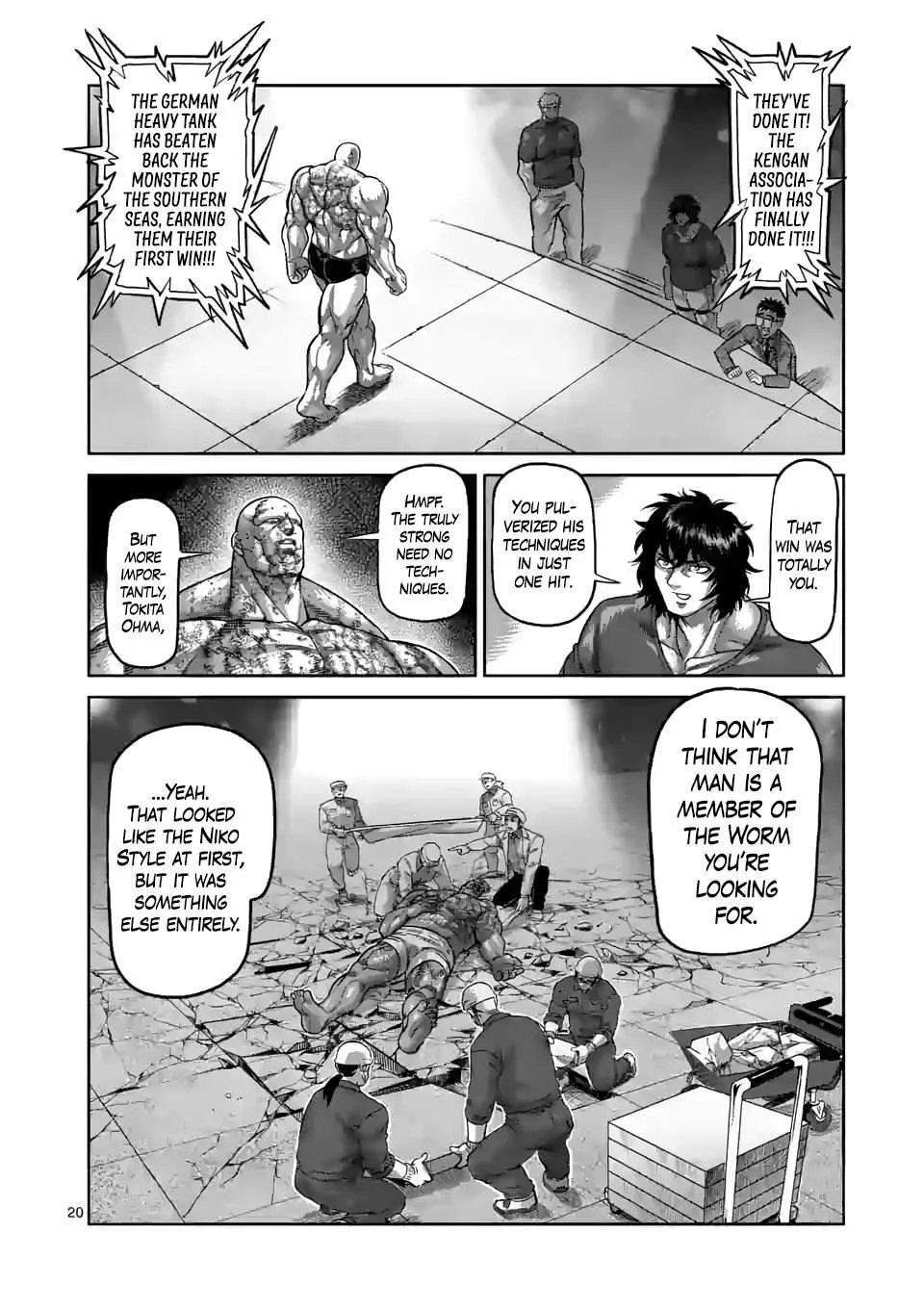 Kengan Omeg Chapter 75 page 20