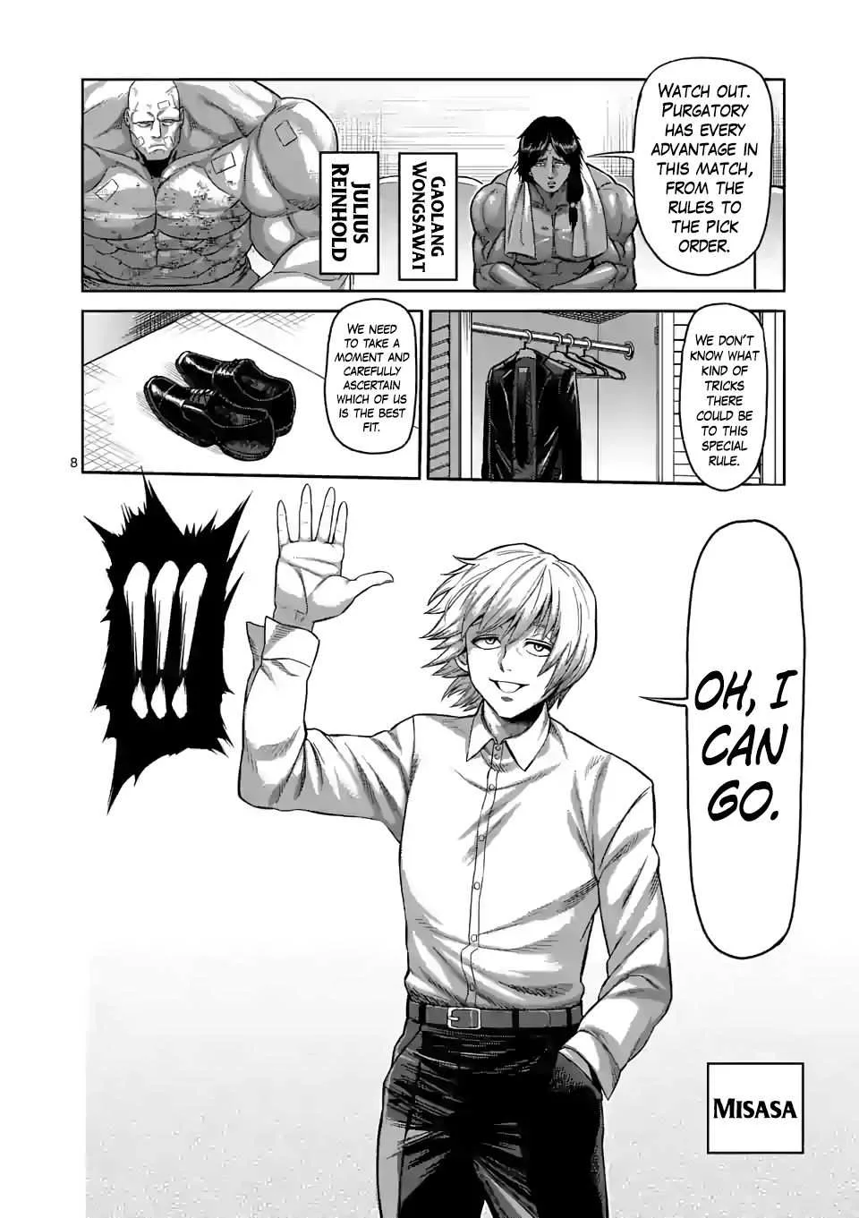 Kengan Omeg Chapter 76 page 8