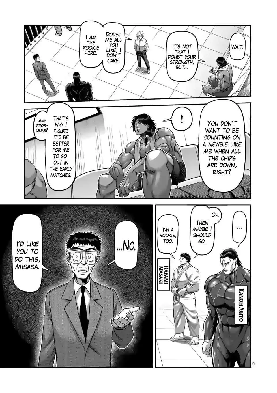 Kengan Omeg Chapter 76 page 9